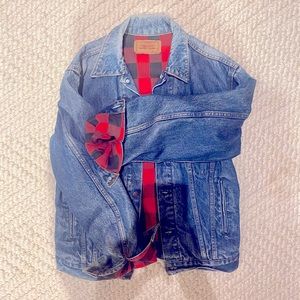 Vintage Levi’s Buffalo Check Lined Denim Jacket